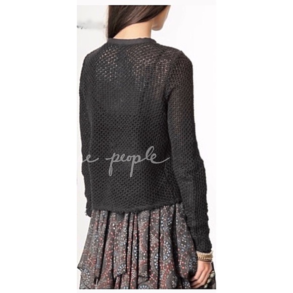 Free People Zip Motto Sweater Cardigan Jacket. - Picture 2 of 8